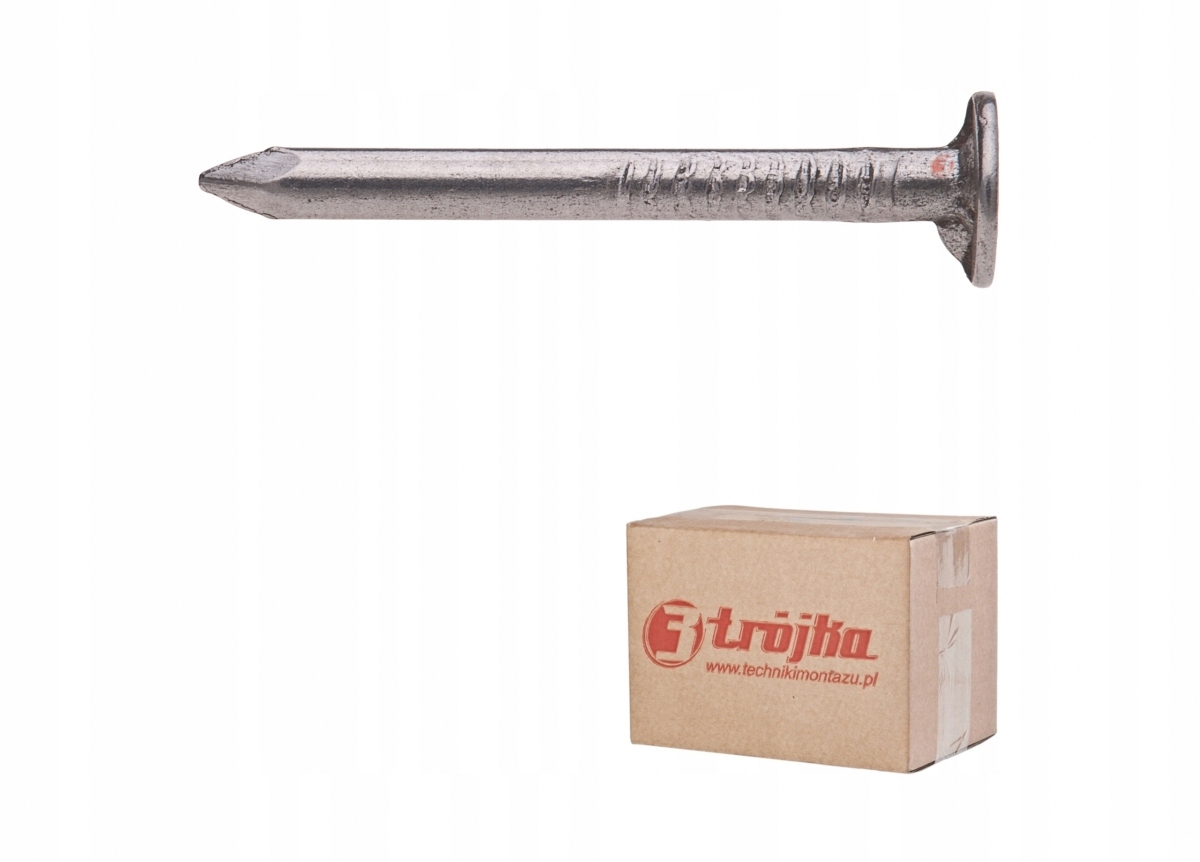 GWOŹDZIE PAPOWE papiaki 3.0 x 25 mm CZARNE - 1KG