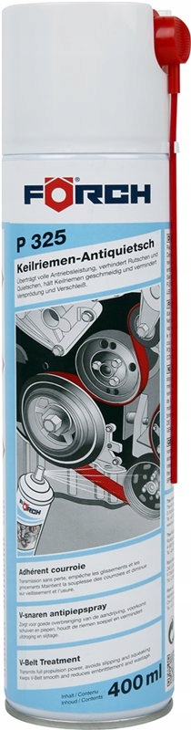 Spray do pasków klinowych P325 400ml Forch