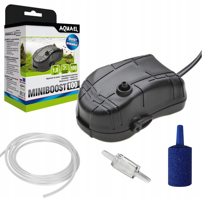 

Aquael Miniboost 100 Napowietrzacz Akwarium Zestaw