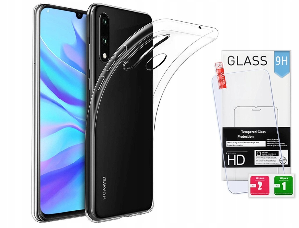 

Etui Slim Clear Case Do Huawei P30 Lite Szkło