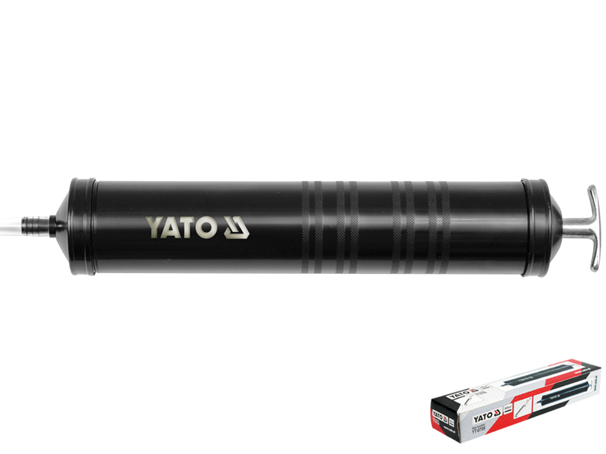 

Yato Profesjonalna strzykawka do oleju 500ml 0708