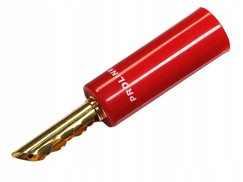 

Wtyk Bananowy Głośnikowy Banan Hq Prolink TBC055