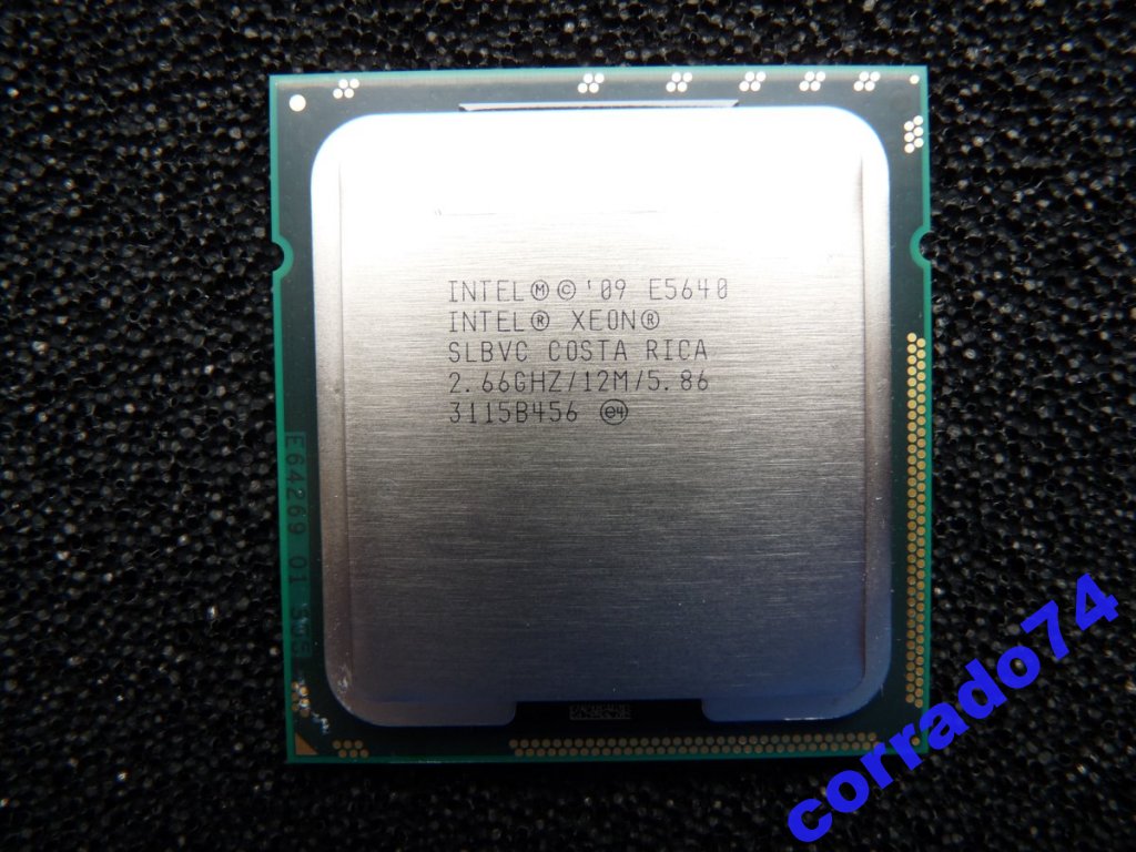 Xeon E5640 Slbvc 4x2.93 GHz 12MB
