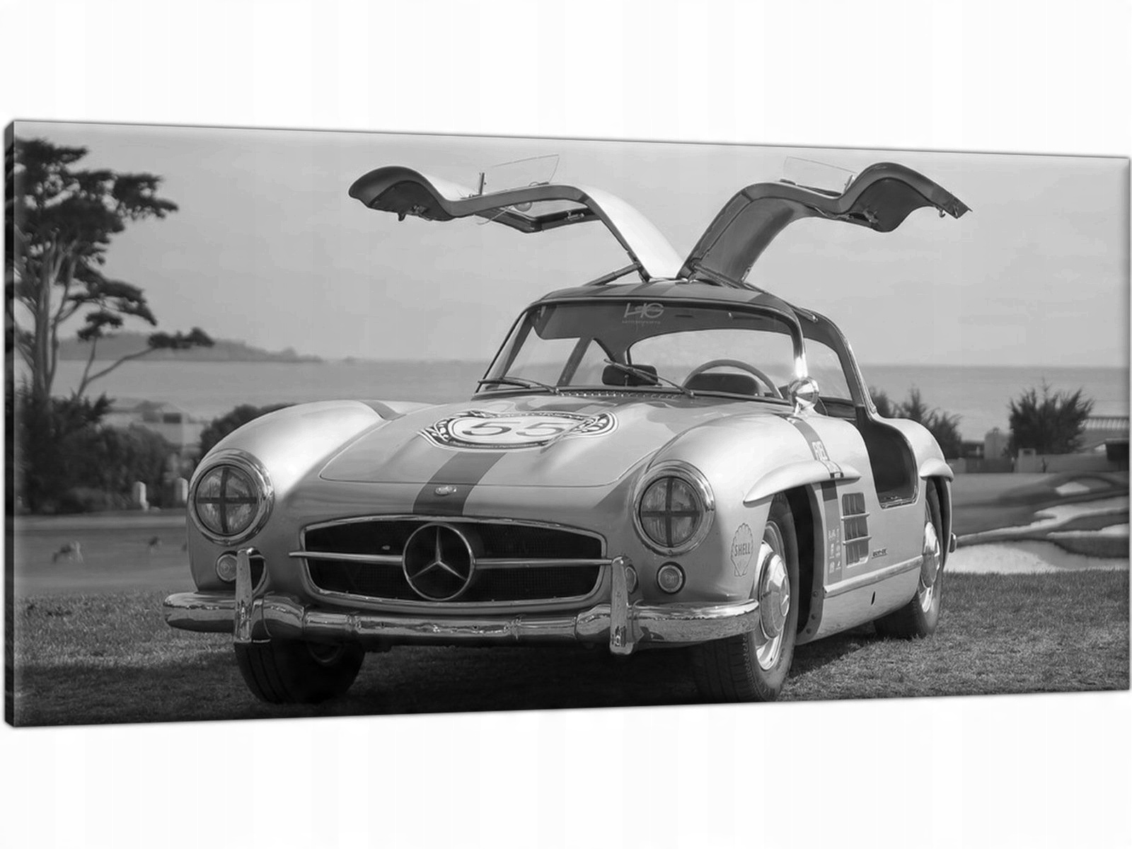 

Tryptyk Mercedes Samochód Retro 115x55 Obraz