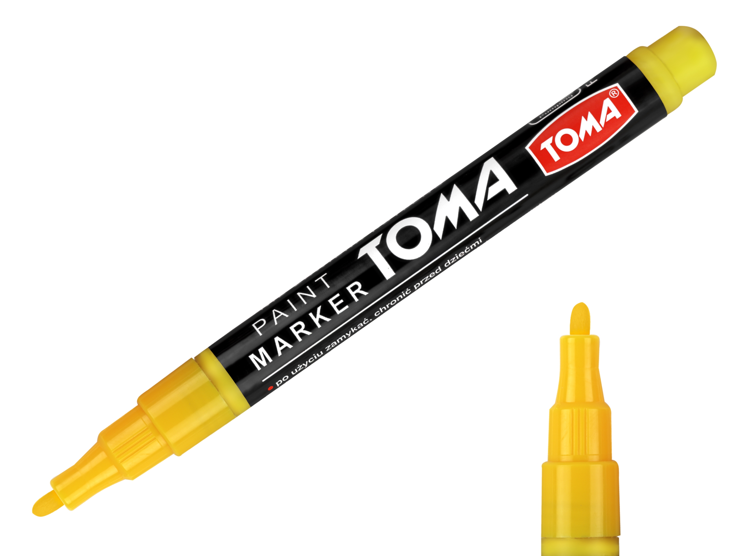 

Cienki marker olejowy Toma TO-441 1,5mm żółty