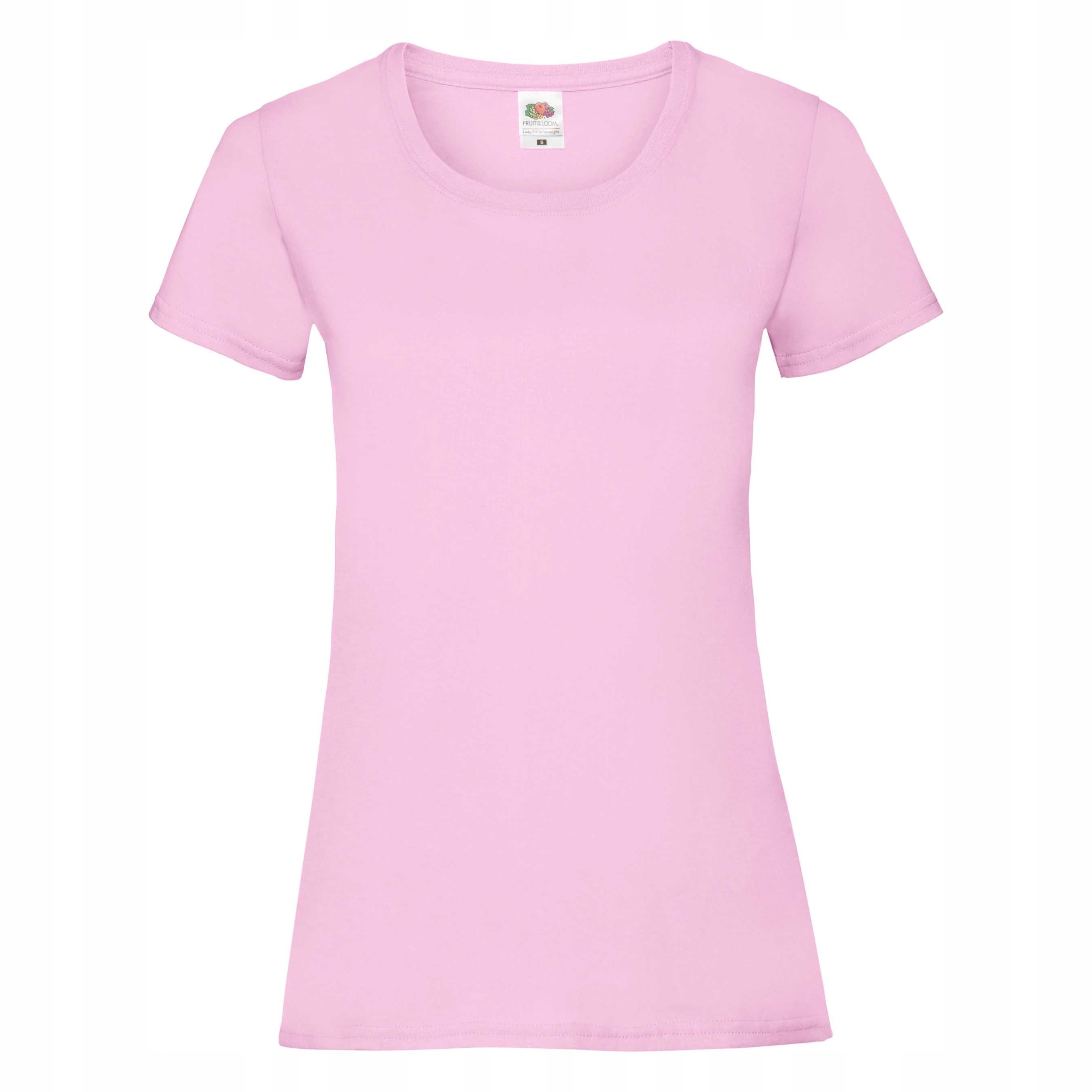 

Koszulka Damska Fruit Of The Loom T-shirt Pink XL