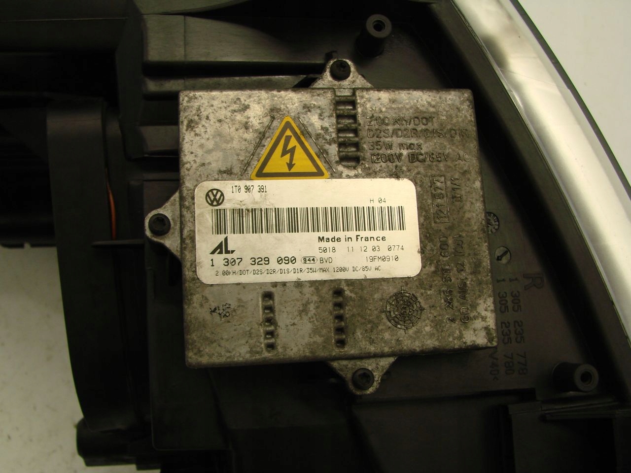 Frontscheinwerfer VW Touran 1T 1T0941032D LED Rechts Scheinwerfer Headlight - Thumbnail 7