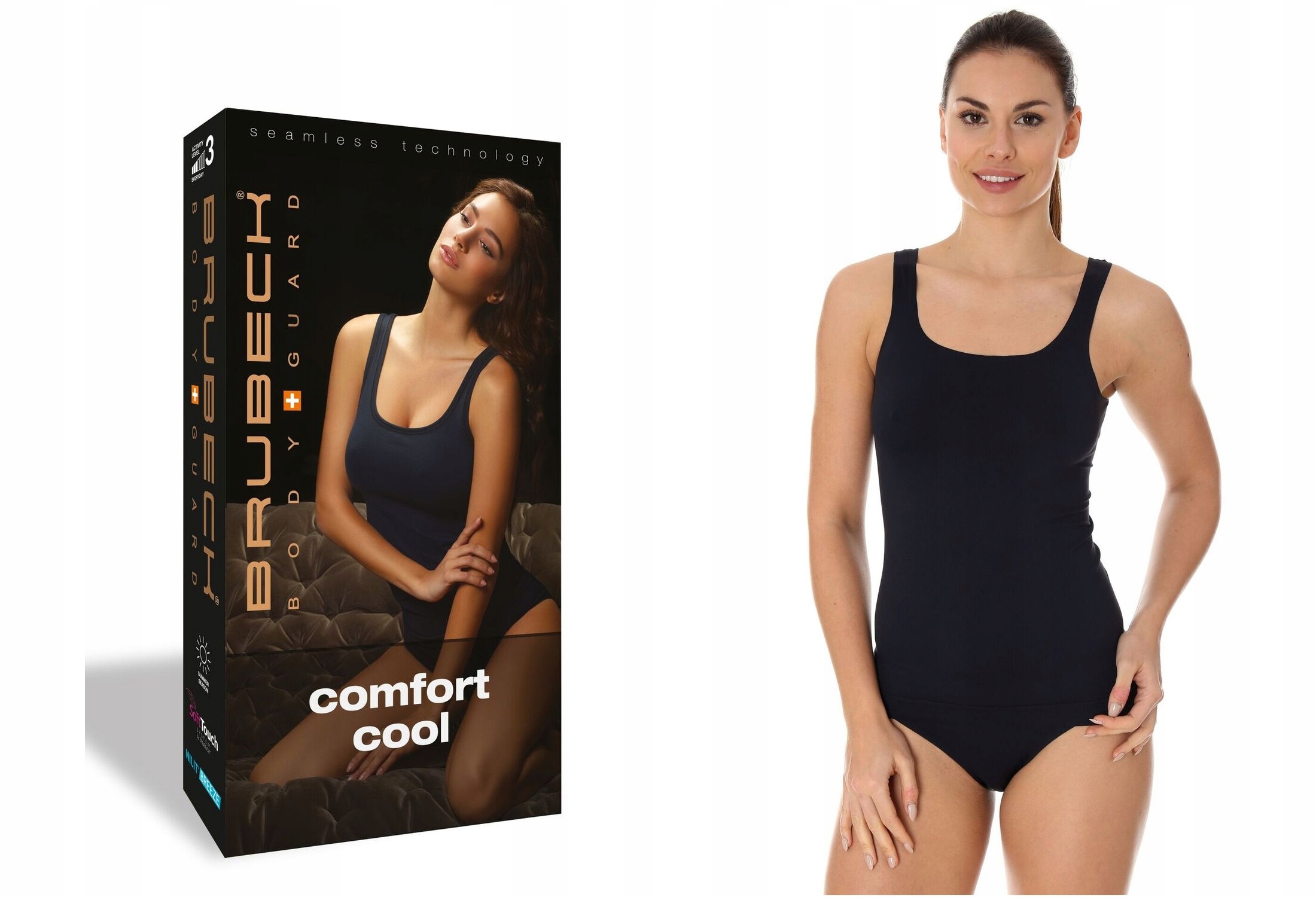 

Koszulka Damska Camisole Brubeck TA10430 r.S