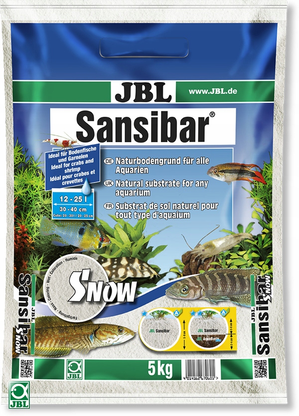 Jbl Substrát Sansibar Snow 5KG (67060)