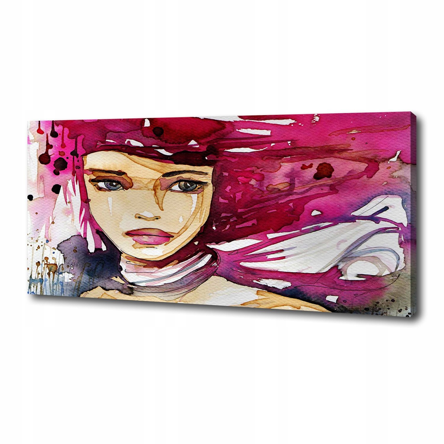 

Foto obraz na płótnie Abstrakcja kobieta 125x50 cm