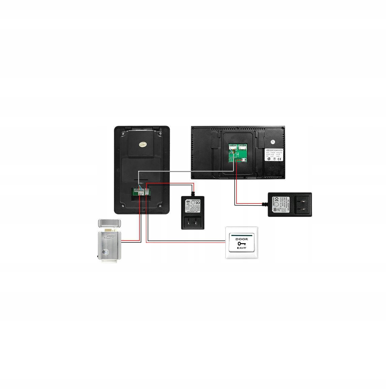 WIDEODOMOFON DOMOFON SATLINK SL-808MJIDS11 Rodzaj domofonu Jednorodzinny