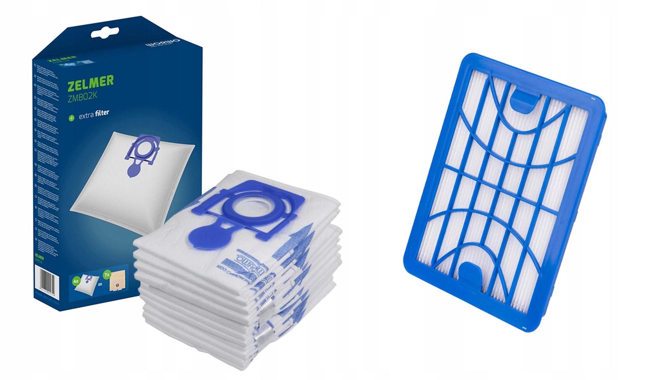 

Filtr Hepa + Worki Zelmer Clarris+ Twix ZVC381ST