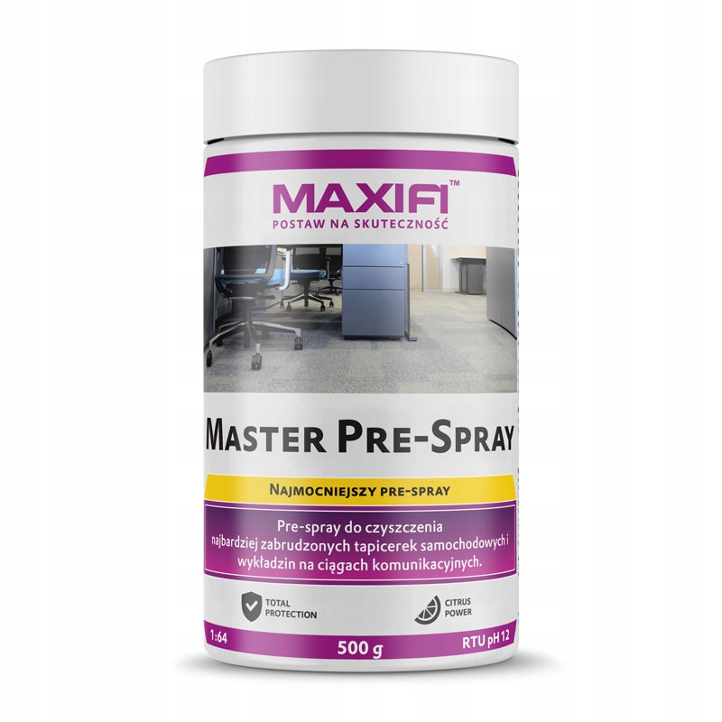 

Maxifi Master Pre-Spray 500G Do Prania Tapicerki!