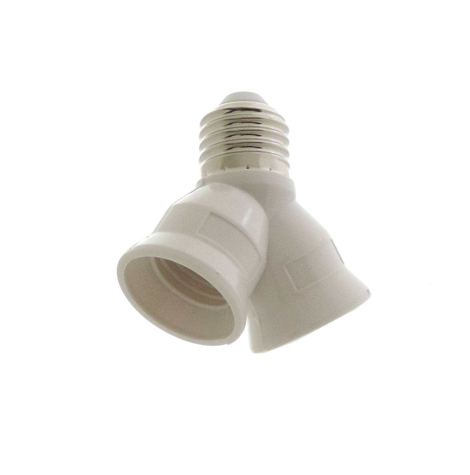 PRZEJŚCIÓWKA ADAPTER E27 2xE27 ROZGAŁĘZIACZ LED