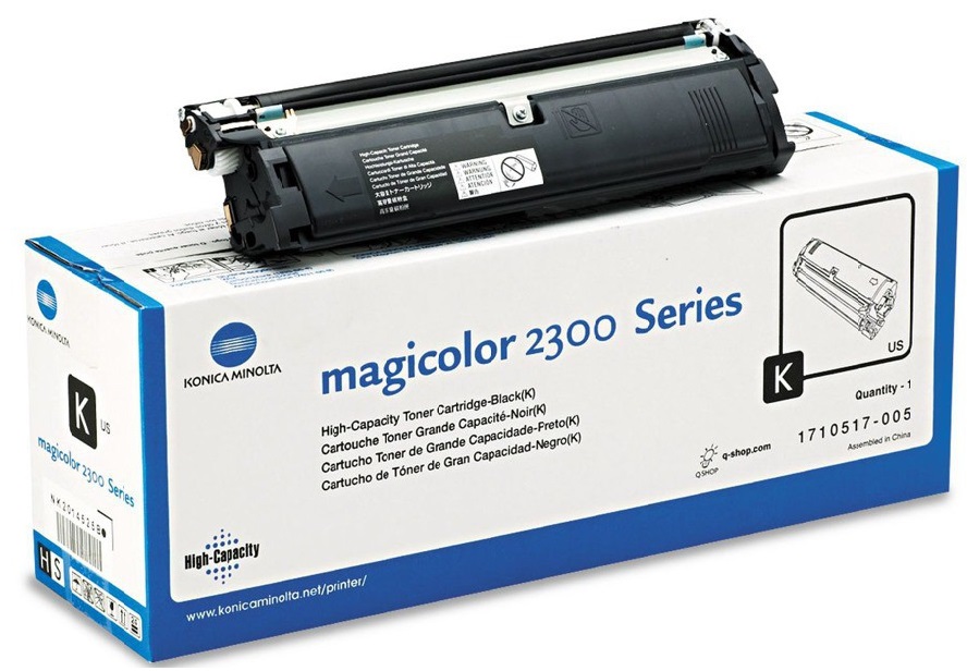 Tonerová kazeta Konica Minolta magicolor 2300 černá originál