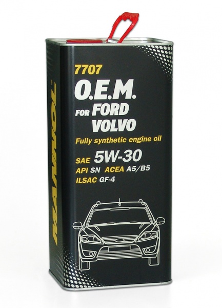 

Olej Mannol Oem Ford Volvo 5W30 5L Filtry