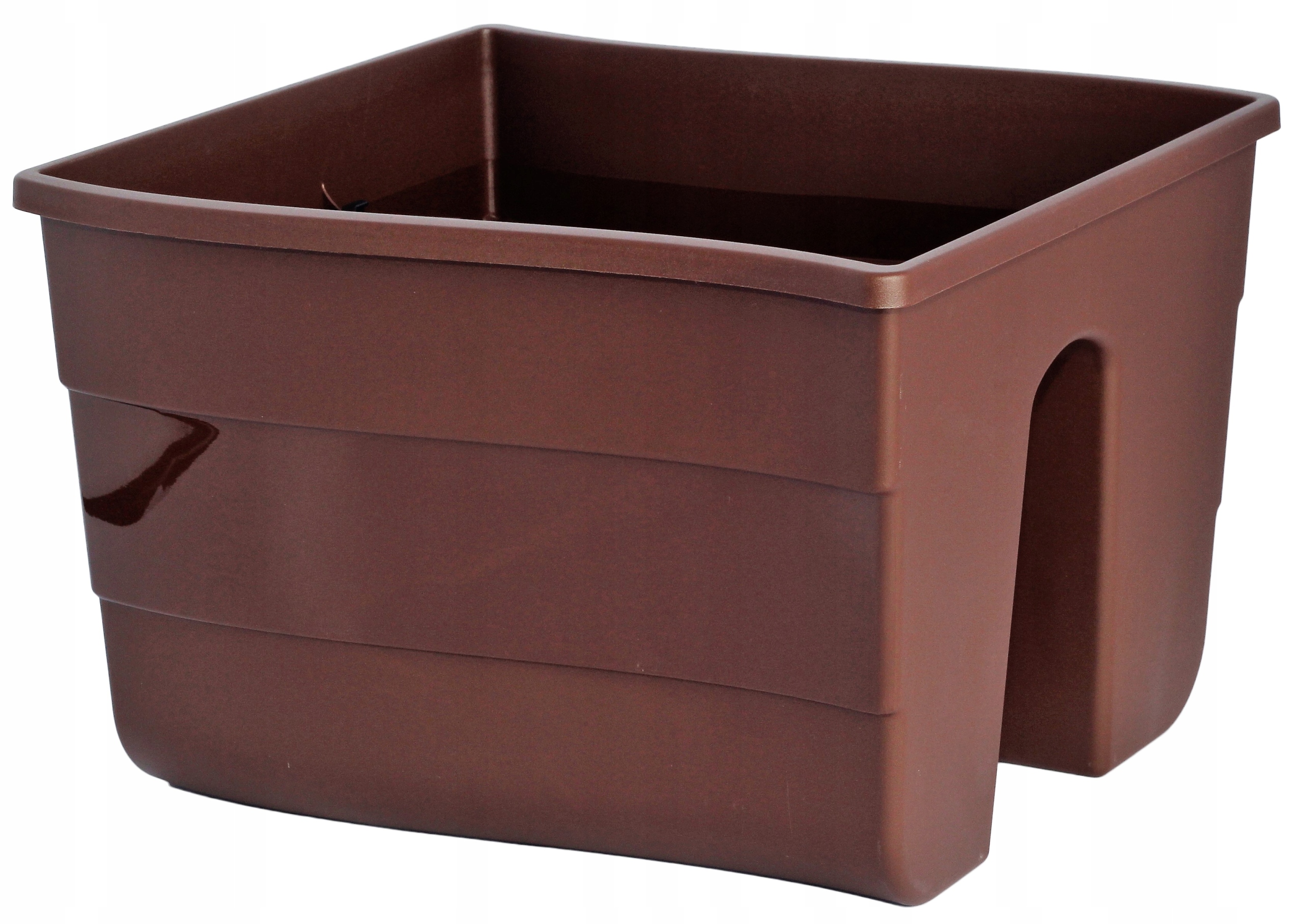 

Doniczka na balustradę Wave 30cm Skrzynka balkon