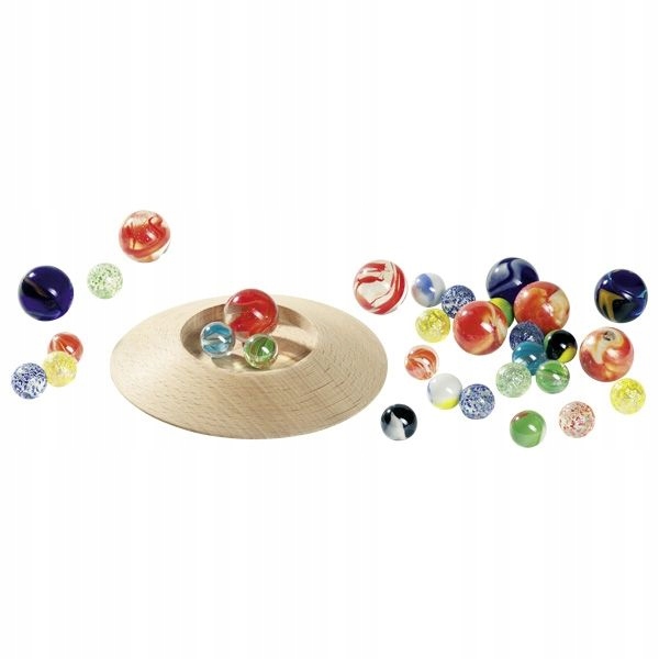 

Gra zręcznościowa Szklane kulki Marbles Zestaw 32