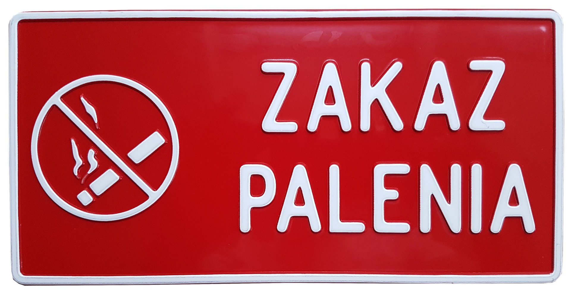 

Tabliczka Zakaz Palenia Aluminium 4