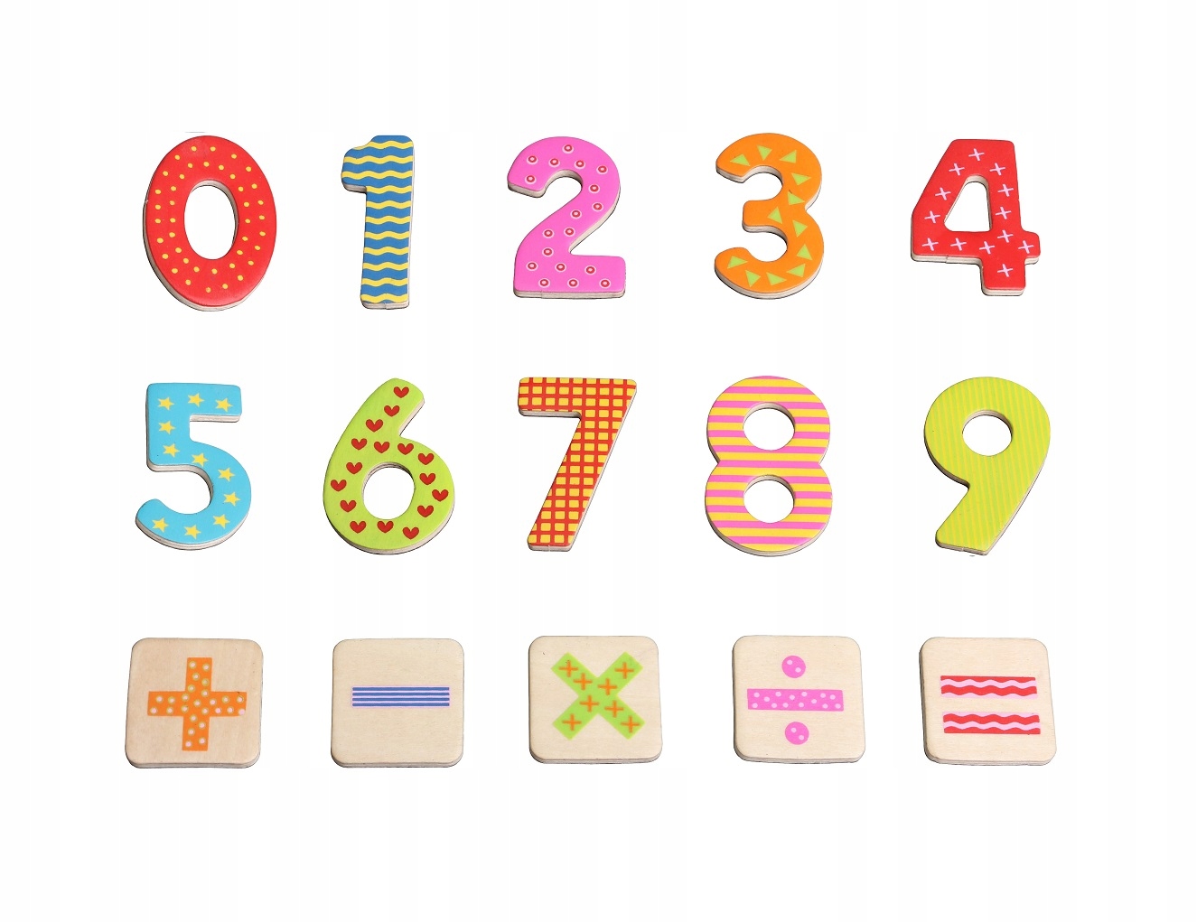 

Zabawki dla dzieci Duże Magnetyczne Cyferki Lelin