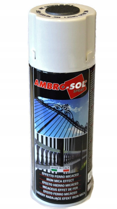 

Antyczne Żelazo Srebrny Ambrosol Lakier Farba 400M