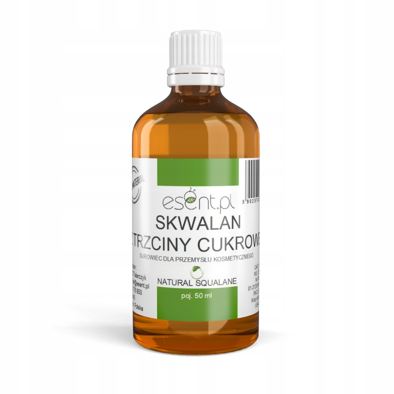 

Skwalan z Trzciny Cukrowej 50 ml.