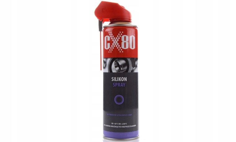 

Silikon spray z aplikatorem 500ml CX-80 konserwuje