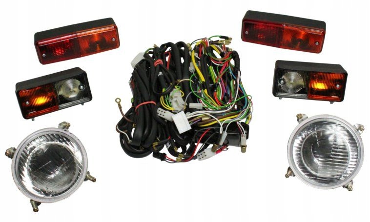 36870 - Установка MF3 255 Ursus 3512 проводка + лампа