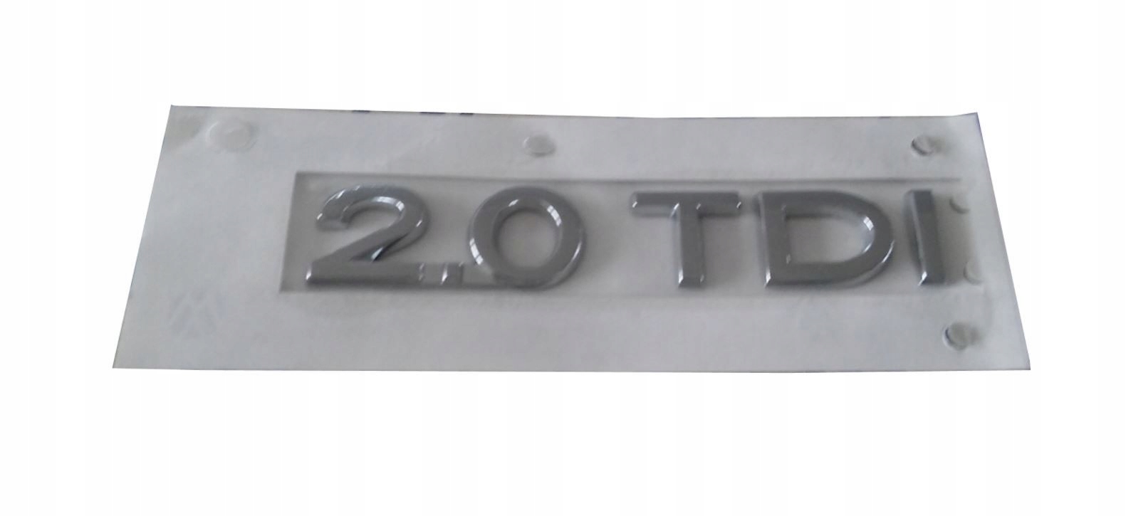 Znaczek napis emblemat 2.0 TDI VW AUDI SEAT SKODA