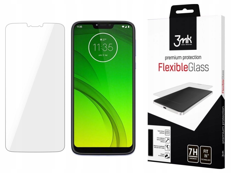

Moto G7 Power | szkło hybryda | 3mk FlexibleGlass