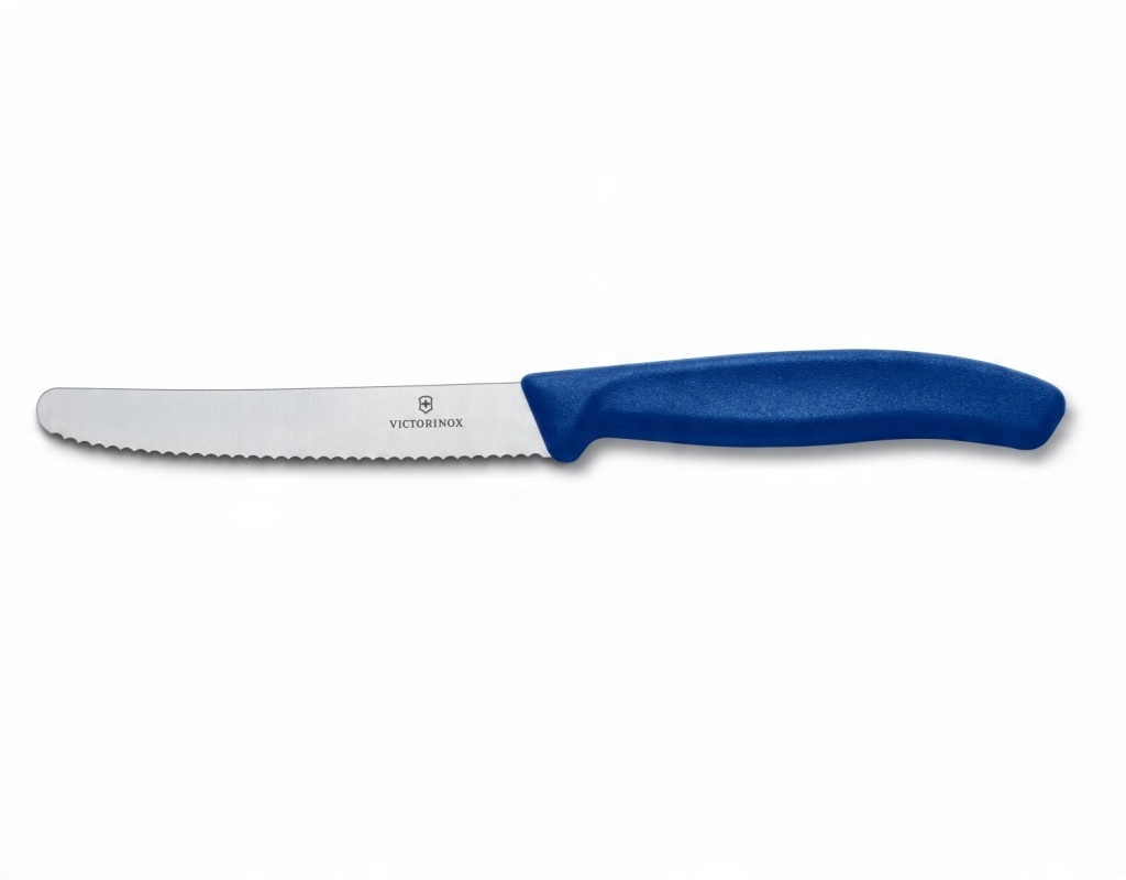 

Nóż do pomidorów Victorinox ząbkowany 11cm blue