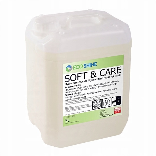 

Soft&Care 5L - mydło piankowe do rąk