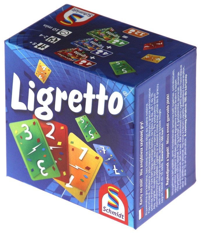 

Ligretto niebieskie Gra Karciana planszowa Pl Nowa