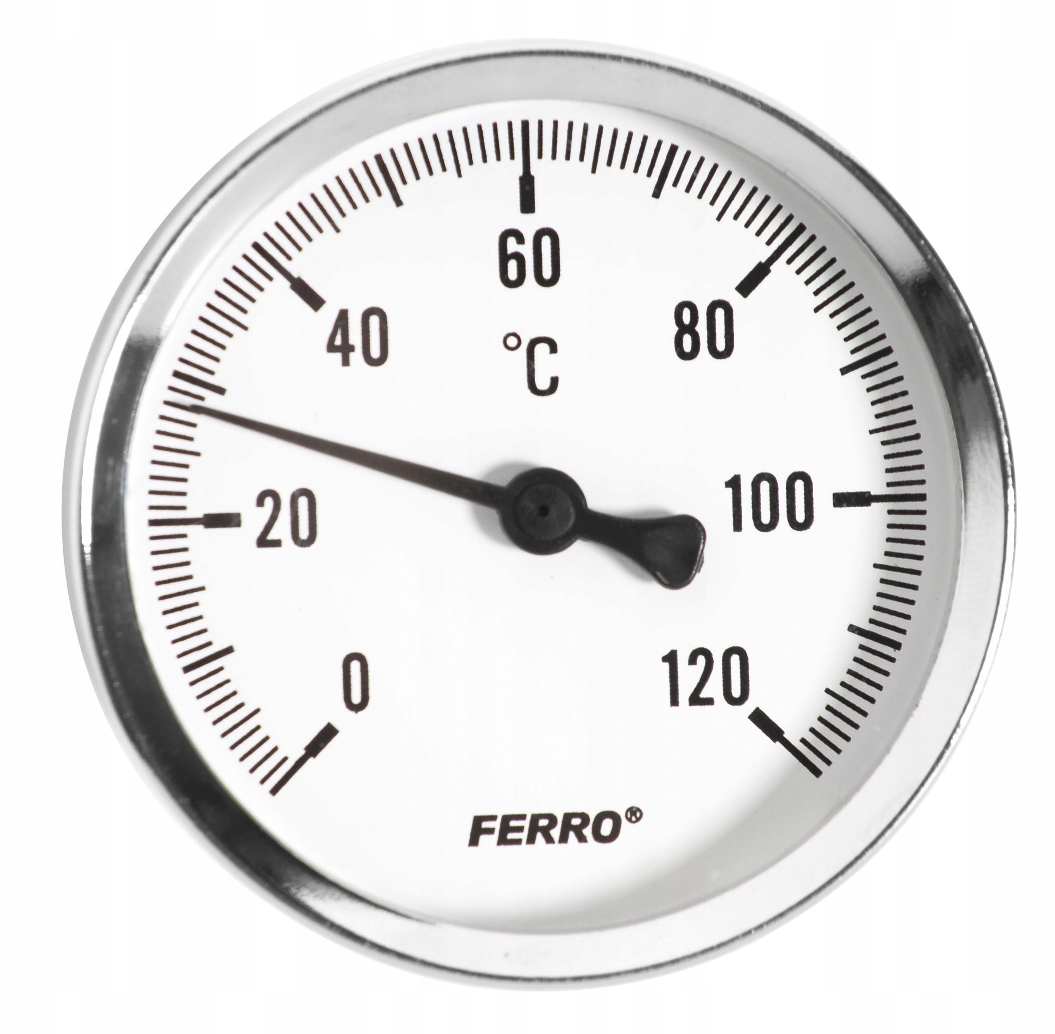 

Termometr 63 mm 1/2 axialny T63120A Ferro