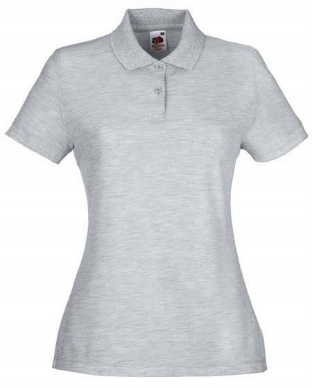 

Koszulka Polo Damska Fruit Of The Loom Grey Xs
