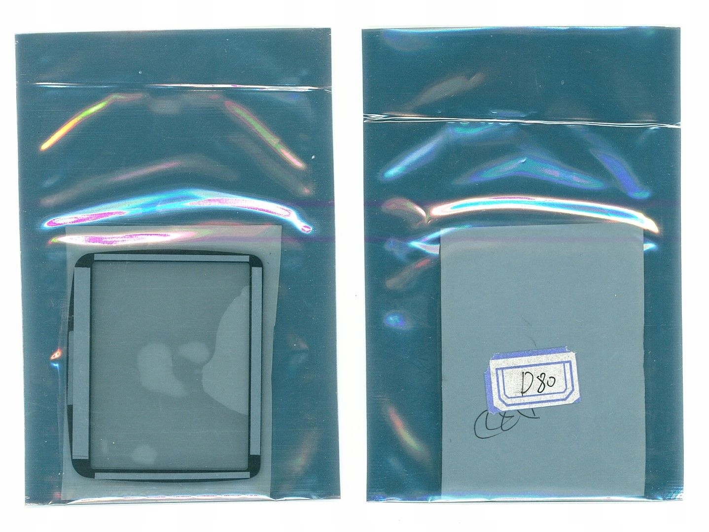 Szybka do Nikon D80 taśma montażowa