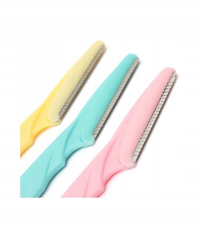 3szt. Nożyki do przycinania golenia brwi PERMANENT