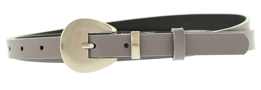 

Pasek Damski skorzanyY 100% skóra 8 kolorów Szary