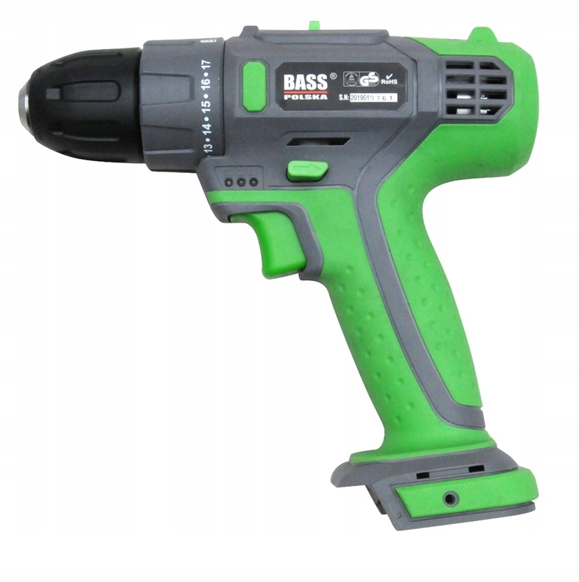 BASS POLSKA WKRĘTARKA WIERTARKA AKUMULATOROWA 30Nm Pojemność akumulatora 0 Ah