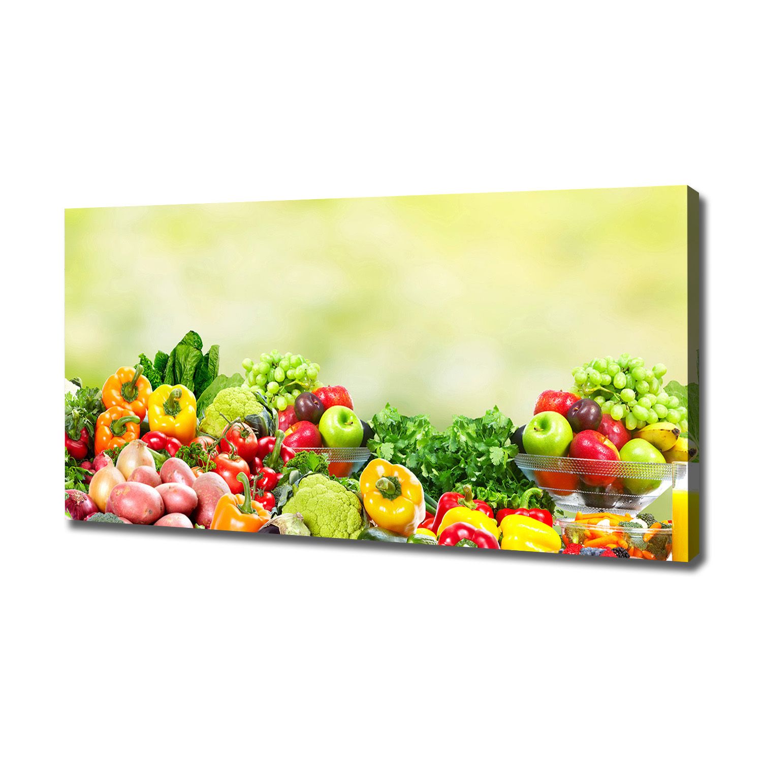 

Foto obraz na płótnie Owoce i warzywa 120x60 cm