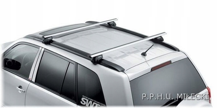 ZAŚLEPKA 62mm LEWA do bagażnik belki ALU Kia Suzuki Toyota Hyundai Kolor czarny