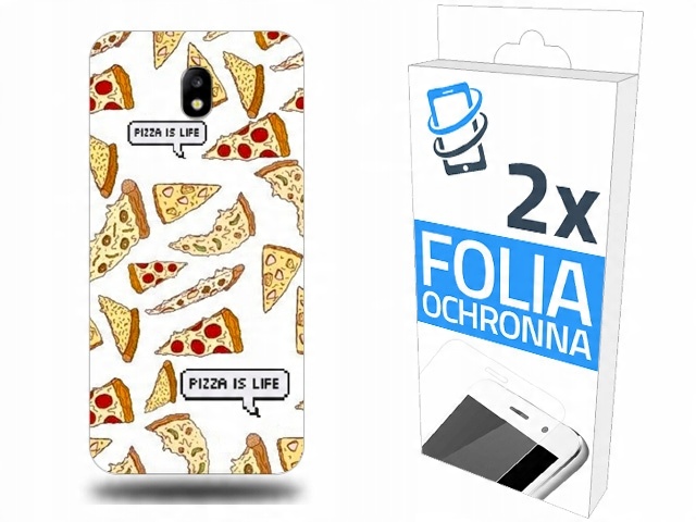 

200wz. ETUI+2xFOLIA do Samsung Galaxy J7 2017 Case