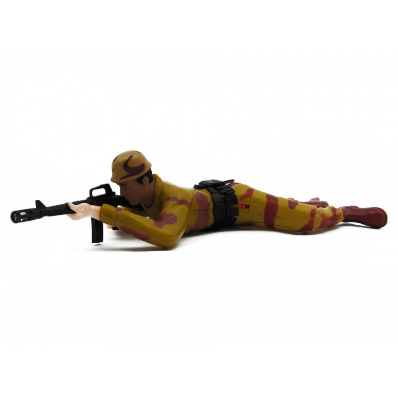

Żołnierz Czołgający Się Wojsko Dźwięk MILITARY30cm