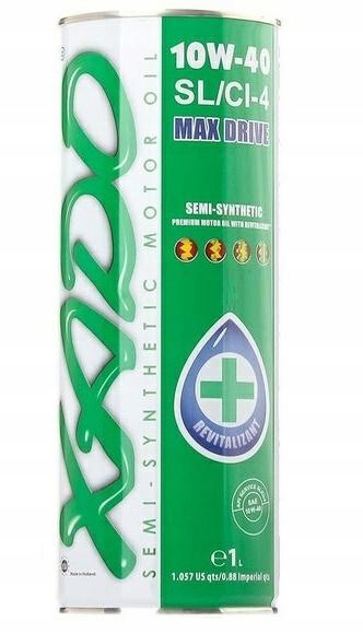 

Xado Atomic Oil 10W40 SL/CI-4 Max Drive 1L can