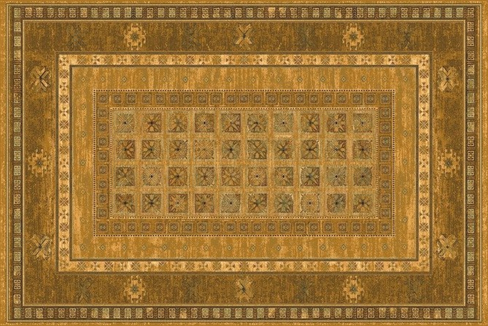 КОВЕР DYWILAN ОМЕГА ANTIK МЕД 135x200 шерстяной
