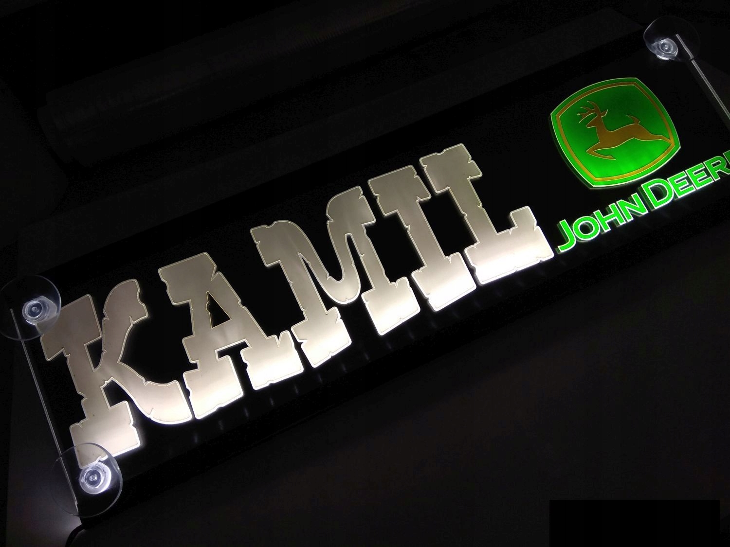 Tablice Imienne kolorowe LED 40x16 cm na 24V Manufacturer catalog number 40x16 Kolorowa Tablica LED