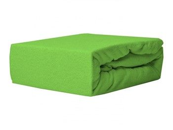 

Prześcieradło Frotte z gumką 180g/ Zielone 180x200
