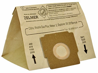 

Worki Zelmer Odyssey, Elf, Cobra, Claris, 5 szt