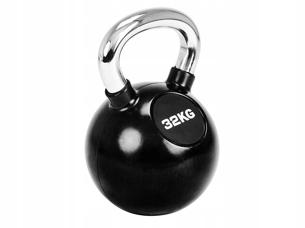 Hantla KETTLEBELL Odważnik Żeliwo Guma TYTAN 32 kg Marka Tytan Sport