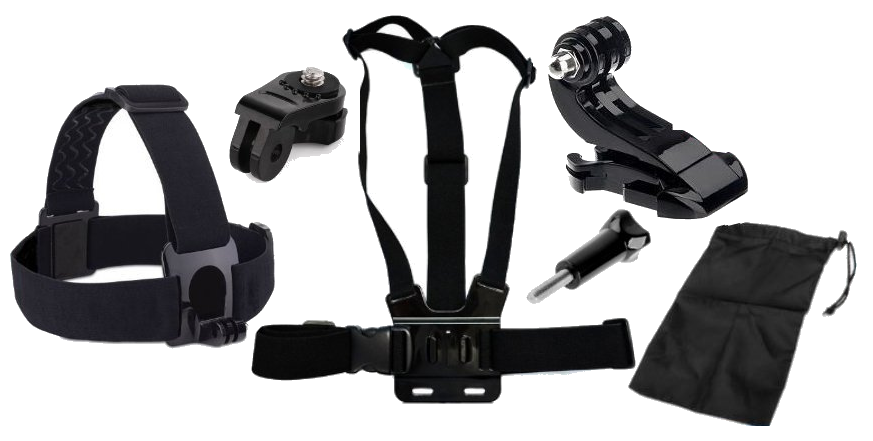 

Szelki Głowa uchwyty Zestaw do Sony Action Cam
